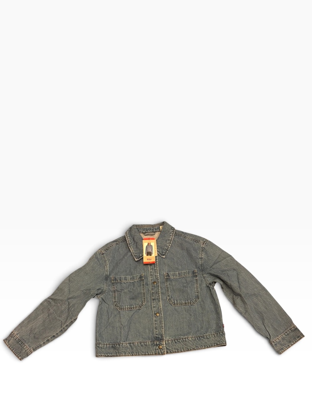 Womens Denim Jacket - Blue -